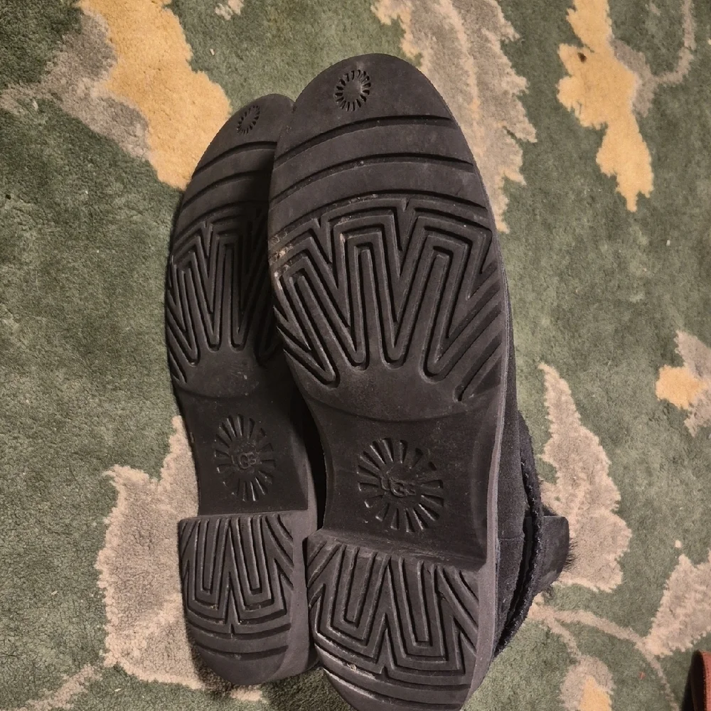 UGG Black Winter & Rain Boots